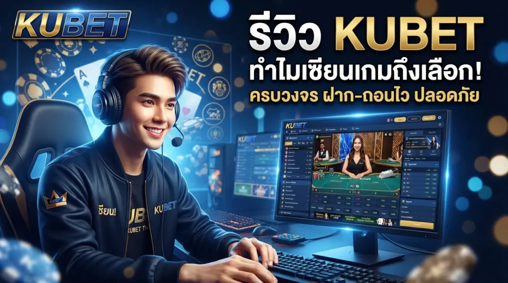 รีวิวเว็บพนันออนไลน์ KUBET ทำไมเซียนเกมถึงเลือกใช้บริการกับ kubet